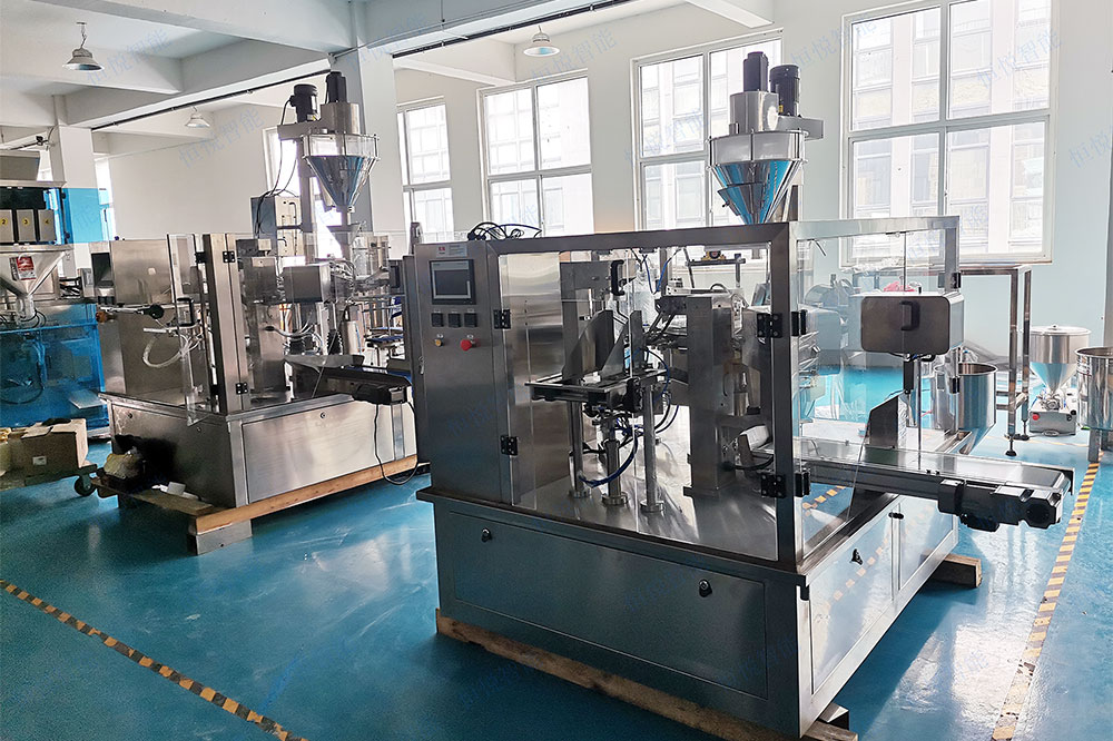 全自动给袋式91麻豆免费视频网站可适应多种包装材质