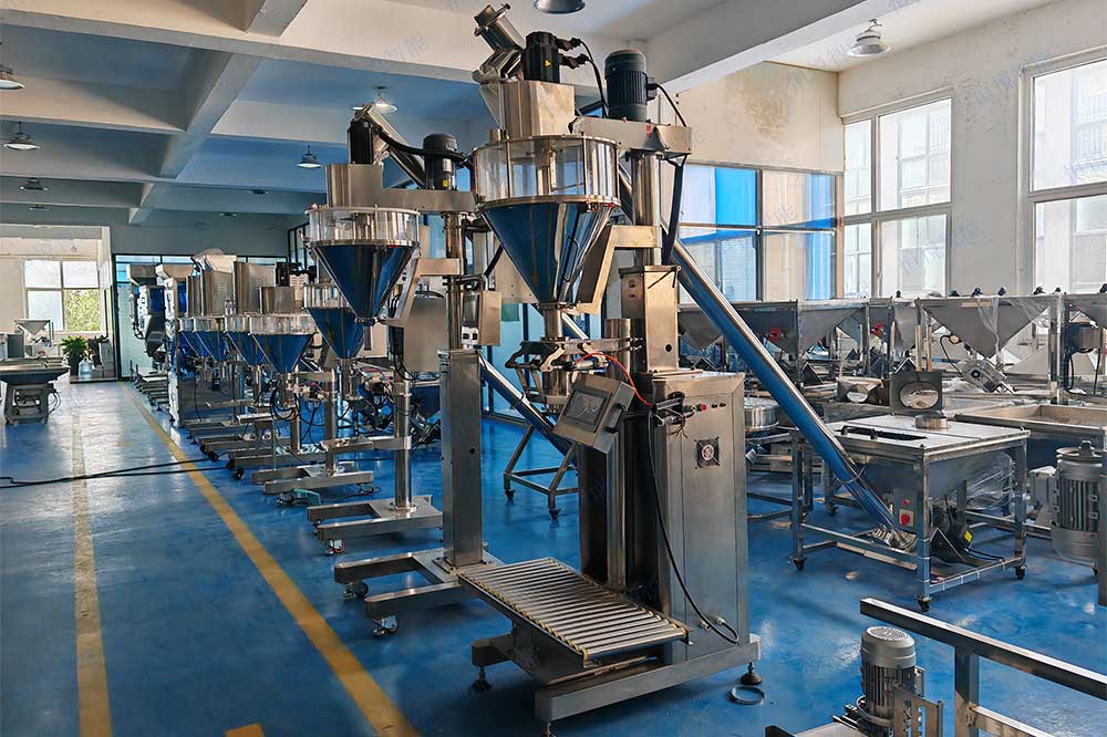 全自动粉末91麻豆免费视频网站配备负压吸尘装置